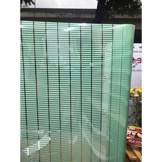 Giấy dán kính kẻ xanh ngọc 40k/1m dài