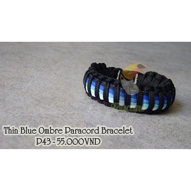 Vòng sinh tồn Blue Ombre - P43