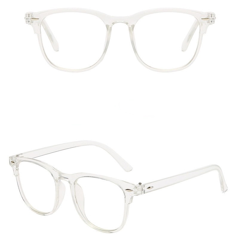 Mắt kính gọng trong suốt chống ánh sáng xanh phong cách hàn quốc dành cho học sinh