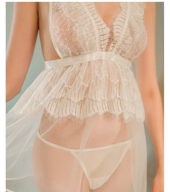 Sx435-708 váy ngủ ren hoa - đầm ngủ sexy - KELLYWANG