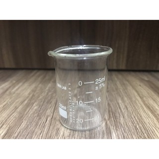 [HCM] Cốc thủy tinh 25ml - Dụng cụ thí nghiệm Xumiso- 1 cái