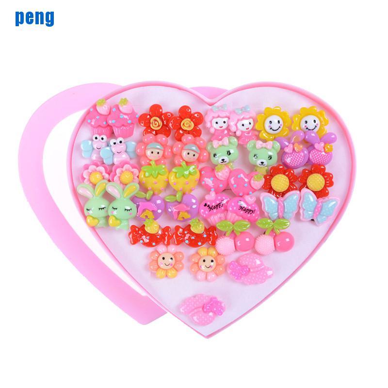 Bộ 20 Đôi Bông Tai Thiết Kế Dễ Thương Dành Cho Nữ