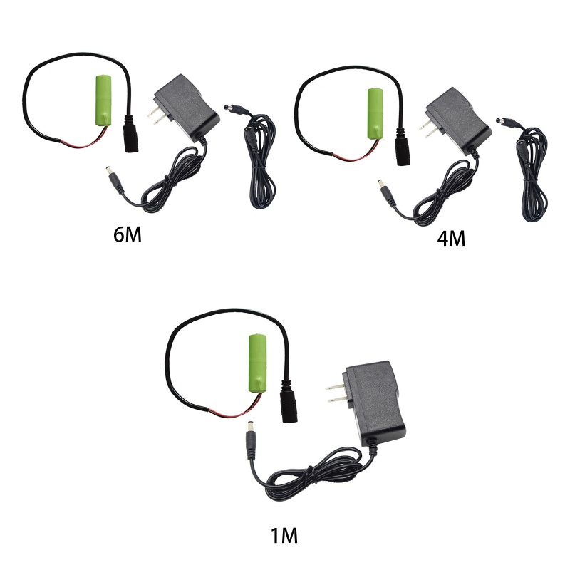 Bộ Chuyển Đổi Nguồn Điện 1.5V LR6 AM3 AA AC Chuyên Dụng Cho Đèn Pin / Bộ Đàm Giáng Sinh