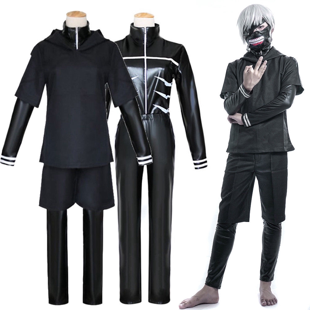 Áo Hoodies Cosplay Nhân Vật Kaneki Ken