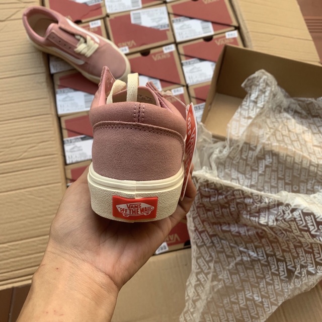 | Xả Xả| HOT THANH LÝ- Giầy vans hồng xinh gái ( Full box +free ship ) 2020 Có Sẵn >