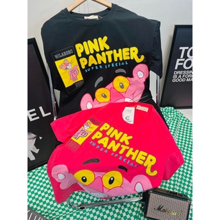 Áo thun iclassic pink panther tay lỡ form rộng