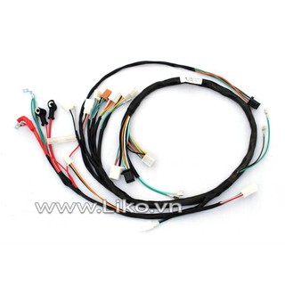 Bộ dây điện sườn honda cub không đề (lắp chung nhiều xe)