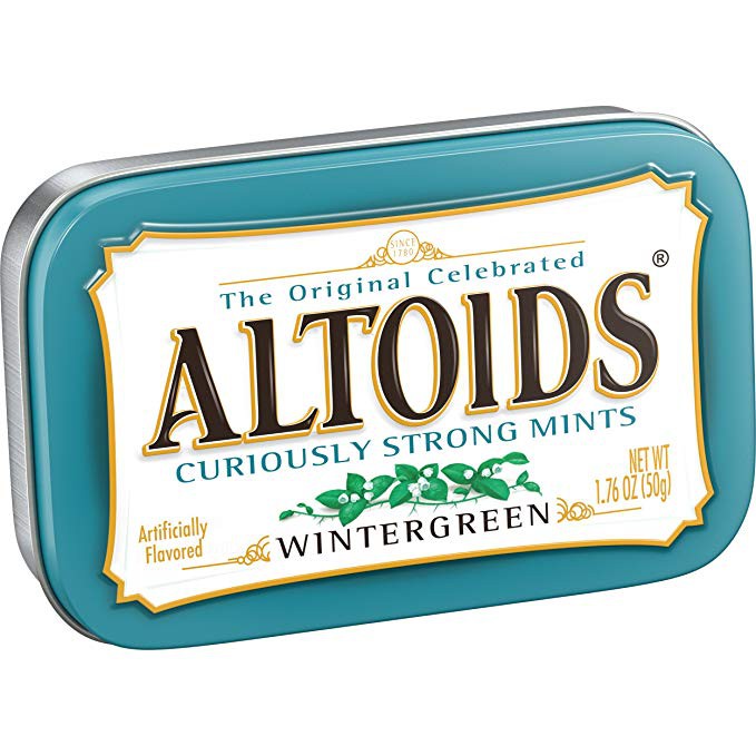 [ HỘP TO ] Kẹo ngậm ALTOIDS hương vị bạc hà của MỸ