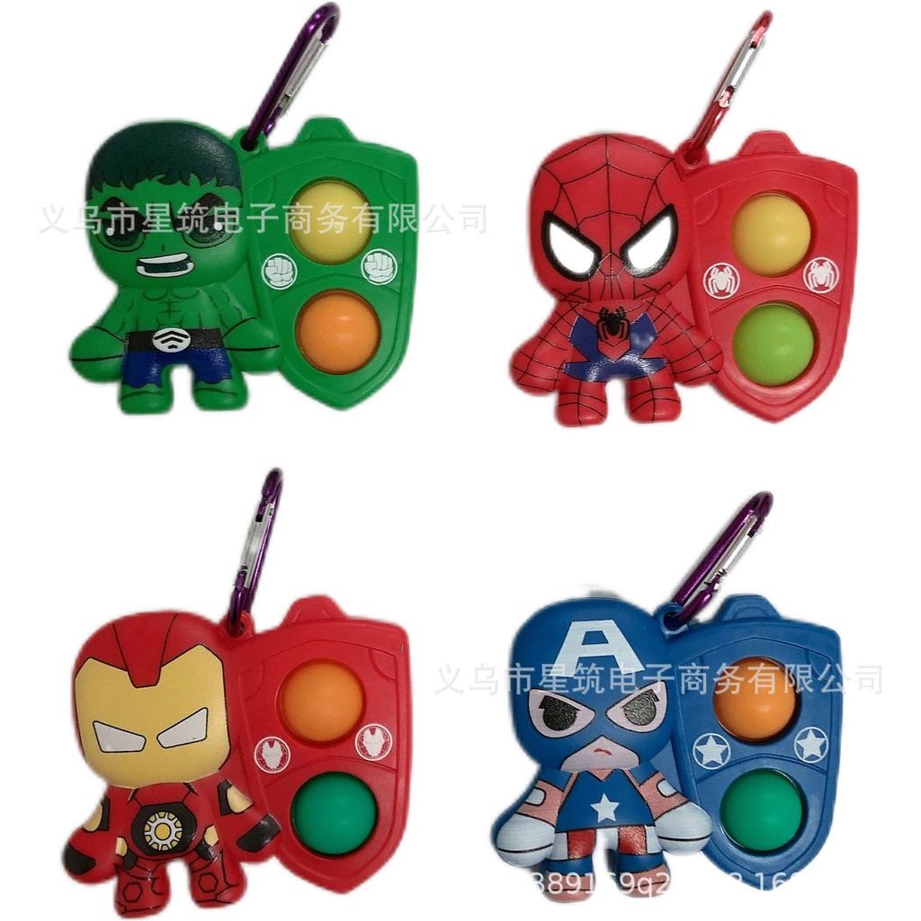 Đồ Chơi fidget Spinner Hình Siêu Anh Hùng Marvel The Avengers Spiderman Ironman Hluk Cho Người Lớn Trẻ Em