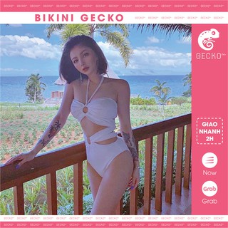 Bikini 2 mảnh khoen, kèm dây (nhiều màu)