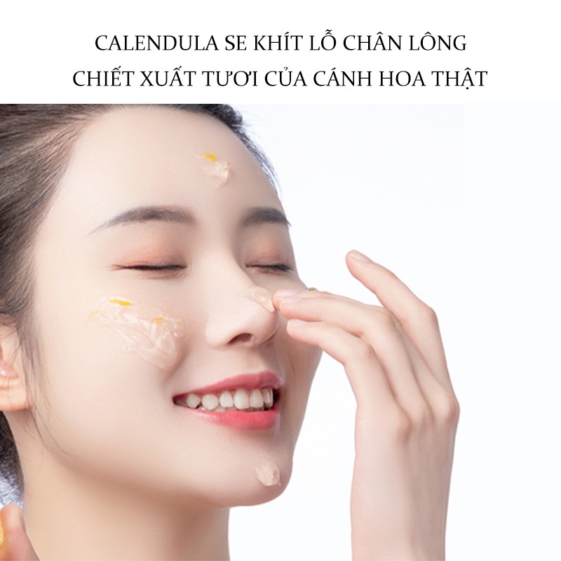 100G Mặt nạ làm dịu trẻ hóa dưỡng ẩm cho giấc ngủ CalendulaLàm dịu và dưỡng daThu nhỏ lỗ chân lông (MDL-MM-1)
