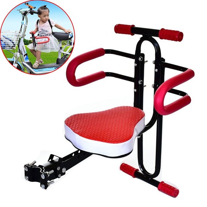 Ghế Gắn Xe Đạp, Xe Đạp Điện Cho Trẻ Em Ngồi Có Tựa - Yên xe đạp cho Trẻ em, Ghế cho Trẻ em.