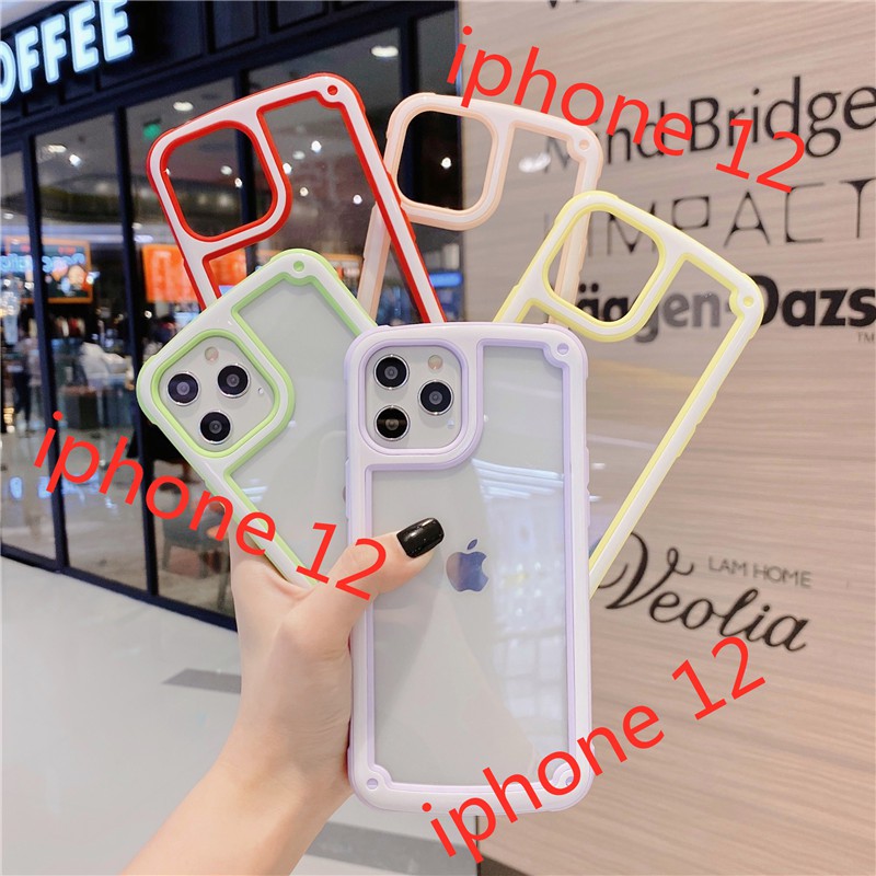 [ iphone 12 ] BUMPER Ốp lưng Điện Thoại Thời Trang Dành Cho Iphone 12 11 Pro Max X Xr Xs Max 6 6s 7 8 Plus Ốp điện thoại | BigBuy360 - bigbuy360.vn