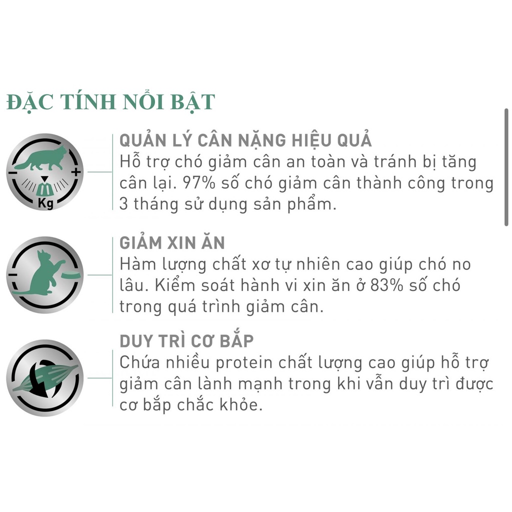 Thức ăn dạng hạt cho mèo hỗ trợ giảm cân bao 400g/1,5kg- Royal Canin Satiety Weight Management 400g/1,5kg - PetMall