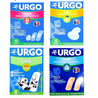 Dòng Băng Cá Nhân Urgo Du Lịch Gói Nhỏ Tiện Lợi