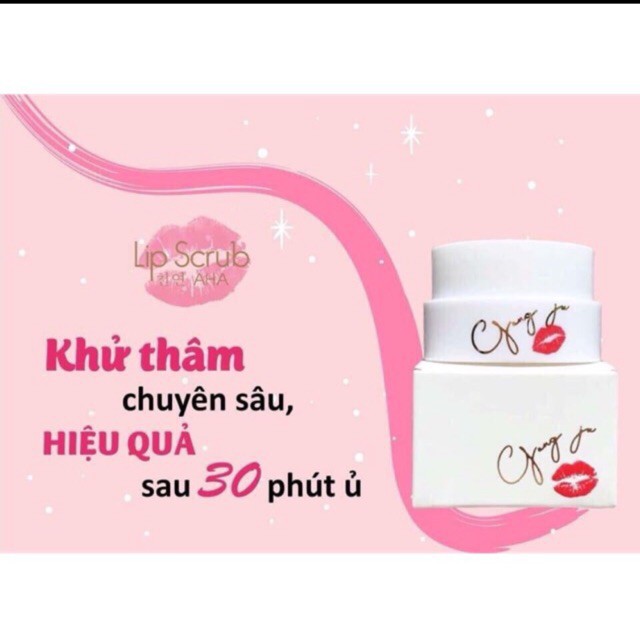 Kem Lip Scrub AHA - Làm hồng môi , nhũ hoa