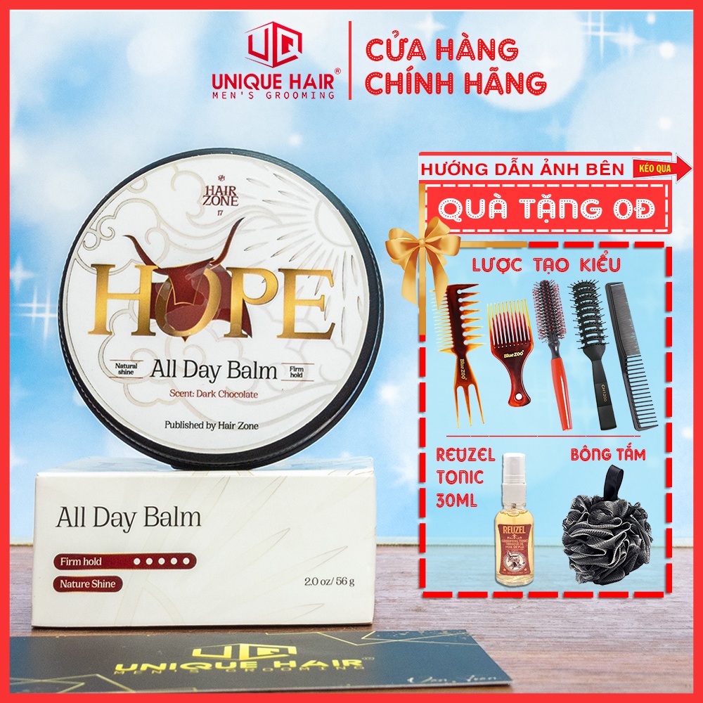 [CHÍNH HÃNG] Sáp Vuốt Tóc All day Balm HOPE