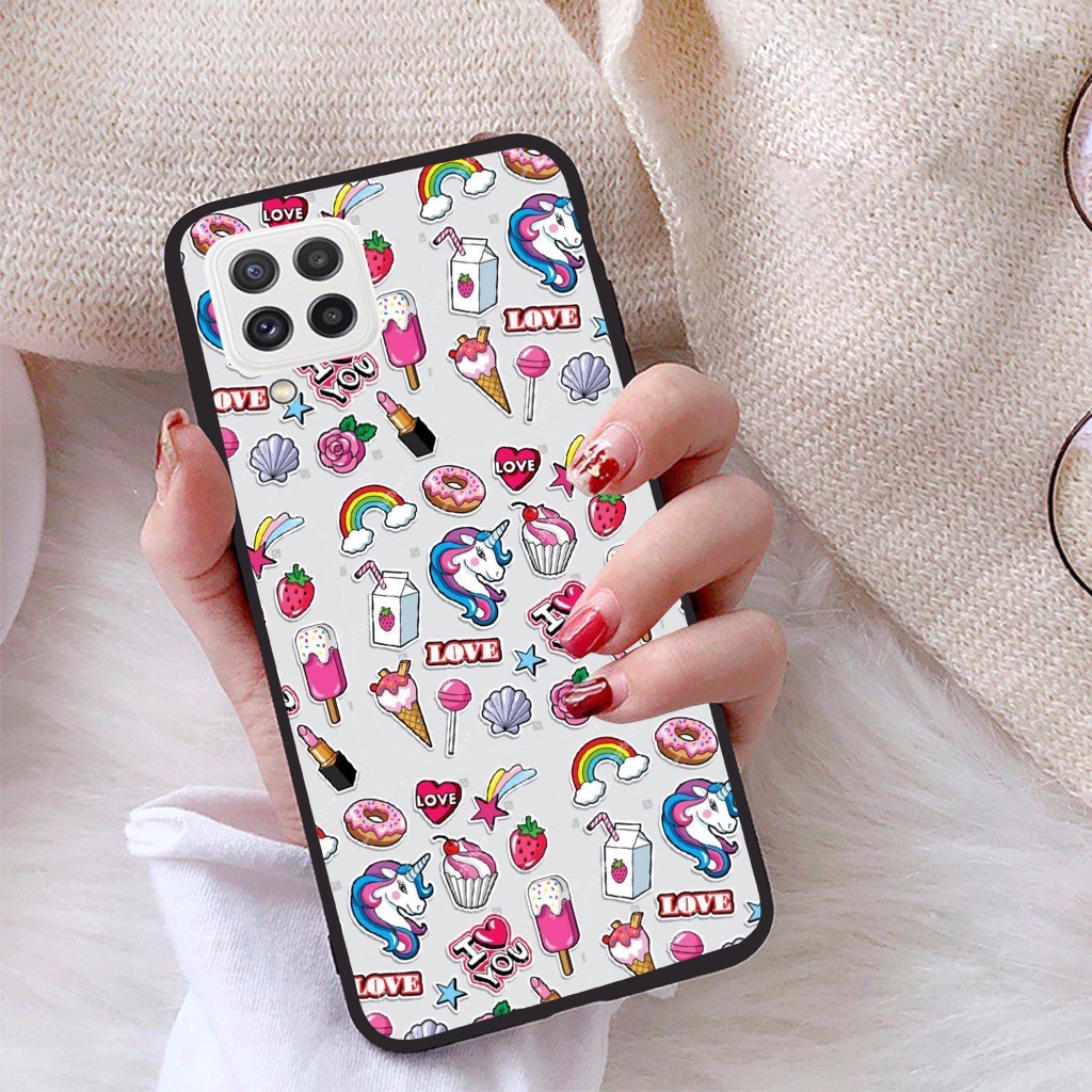 Ốp lưng Samsung Galaxy A22 4G viền dẻo TPU BST Phong Cách Tự Do