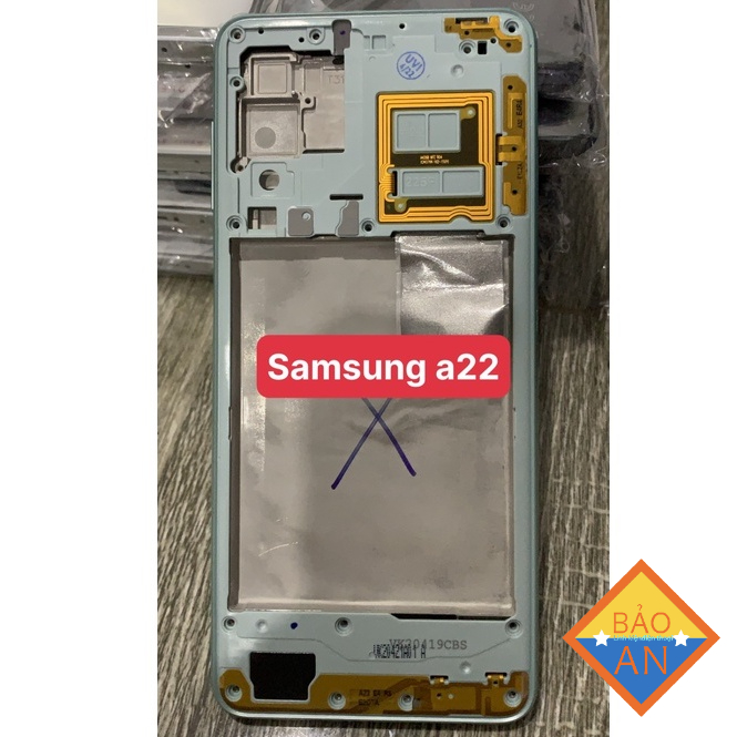 sường + viền samsung A22 4G -ZIN