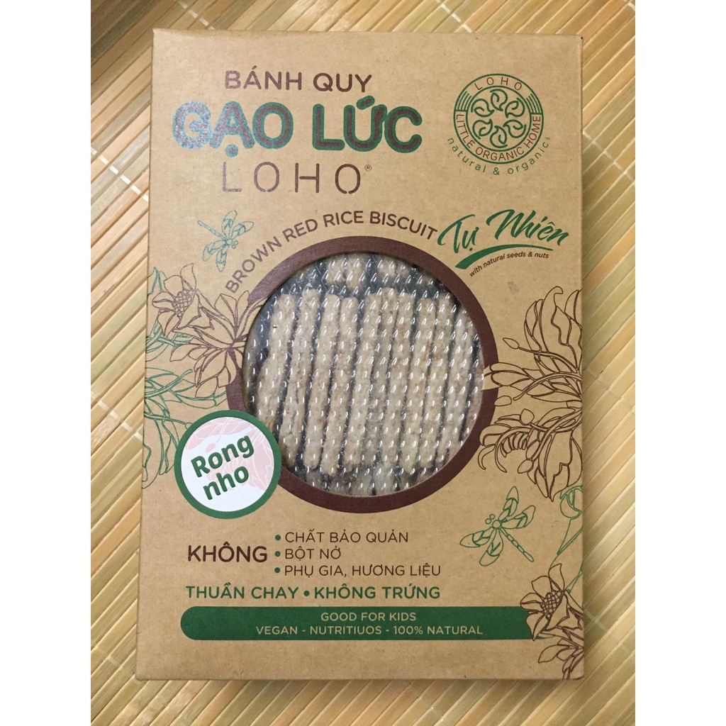 Bánh quy gạo lức LOHO