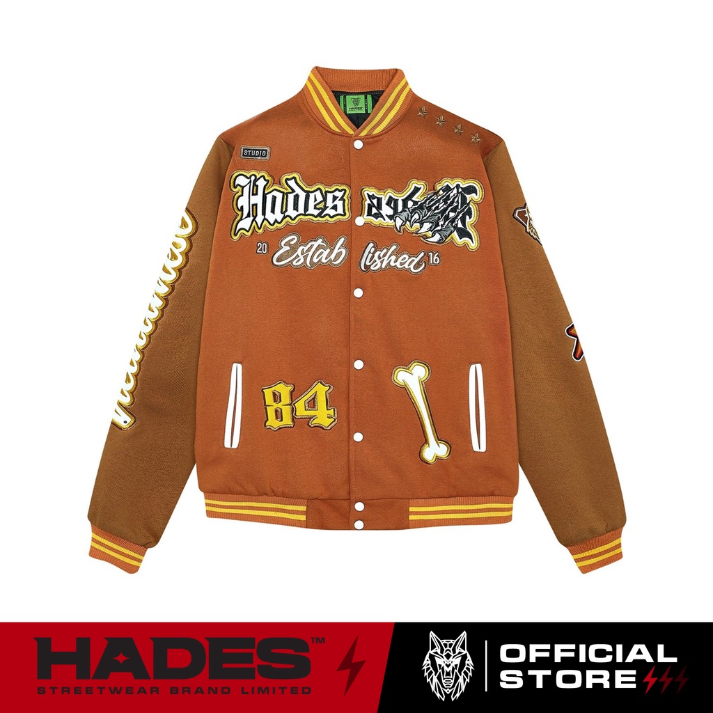 Áo Khoác Varsity GLORY ROAD HADES Brand Chính Hãng