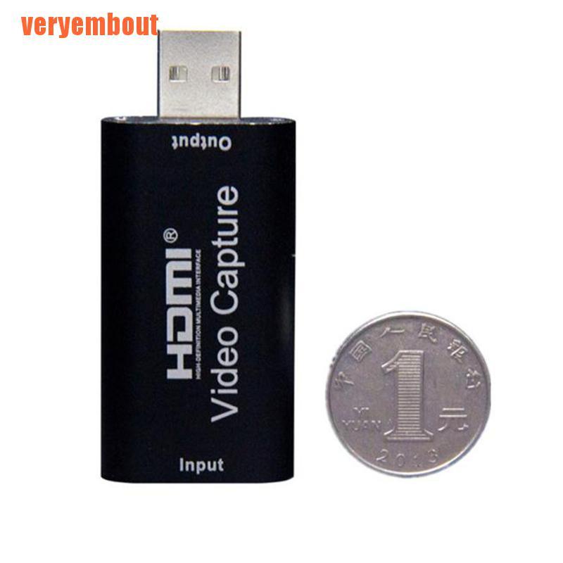 Đầu Chuyển Đổi Thẻ Video Hd Sang Type-C Usb 3.0 1080p