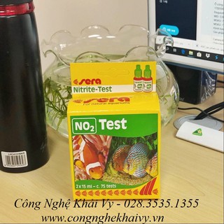 Test Nitrit (NO2) SERA- Kiểm tra nồng độ nitrit trong nước