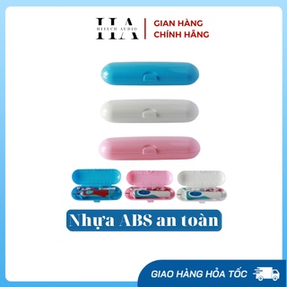 [AUTH] Hộp đựng bàn chải đánh răng điện Oral-B chính hãng chống bụi, nhỏ gọn cho du lịch (Tương thích Oral-B, Philips)