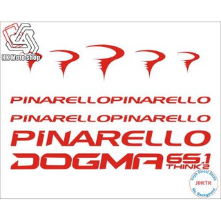 Decal dán xe đạp leo núi thương hiệu PINARELLO