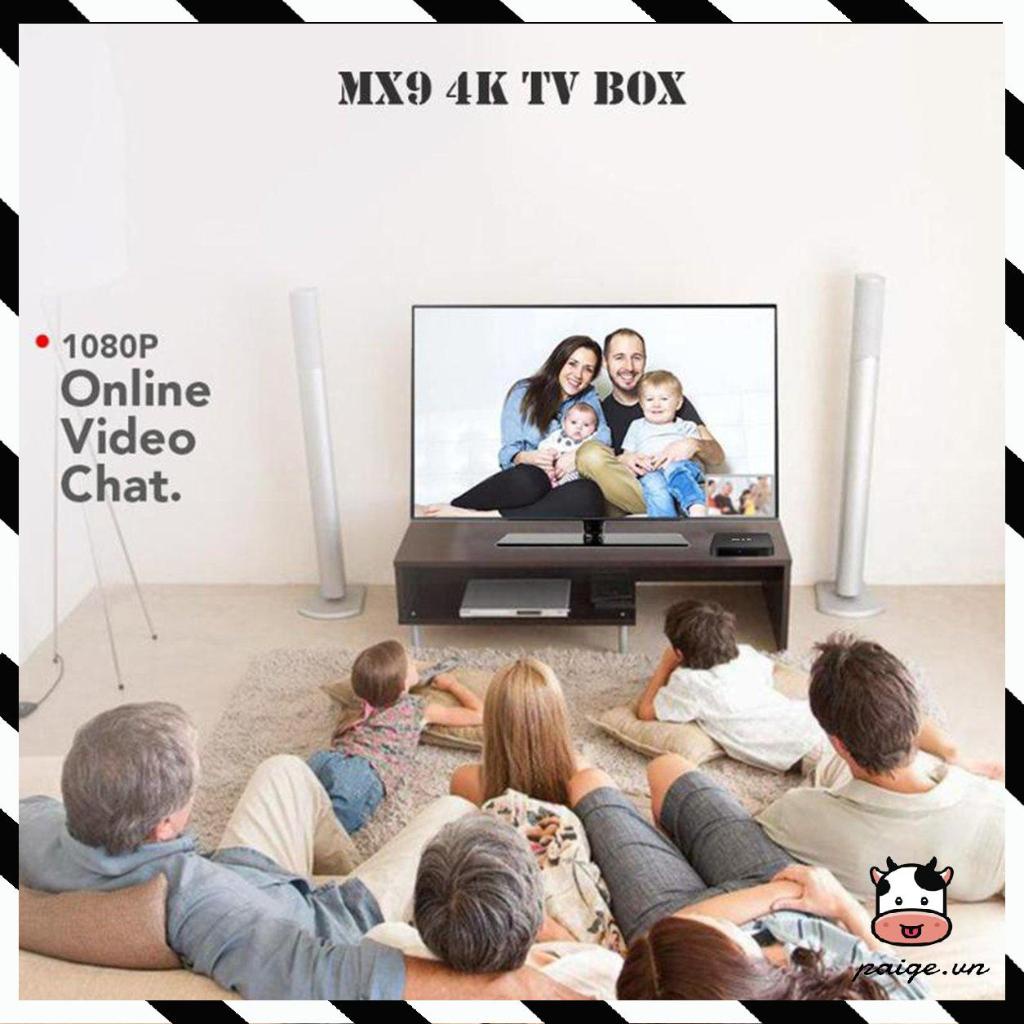 Đầu Mx9 5g 4k Tv Box Độ Phân Giải Cao 1.2ghz