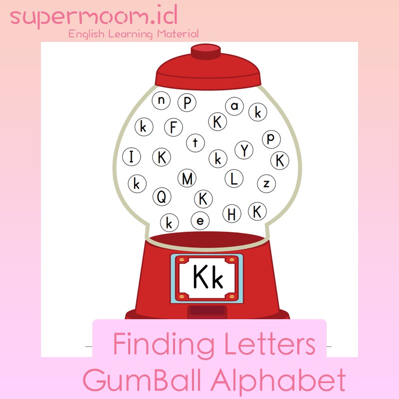 Bảng Chữ Cái Alphabet "gumball"