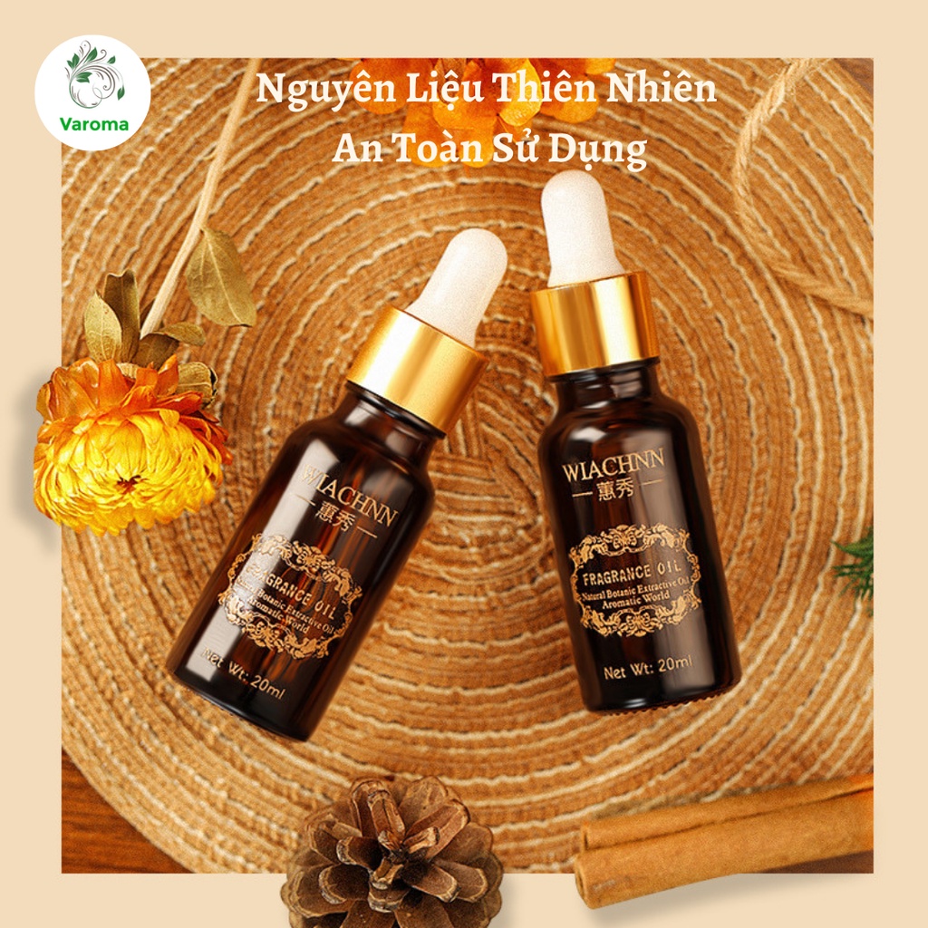 Tinh Dầu Thơm Thiên Nhiên Nguyên Chất Xông Phòng WIACHNN 20ml Tỏa Hương Thơm Khử Mùi KT35