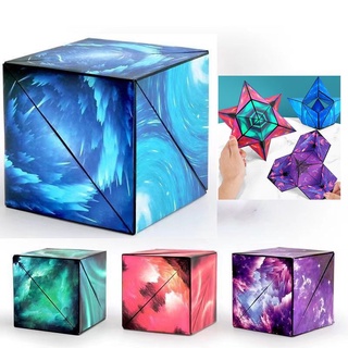 Khối Rubik biến hình - Magnetic Magic Cube - Rubic xếp hình hình học 3D