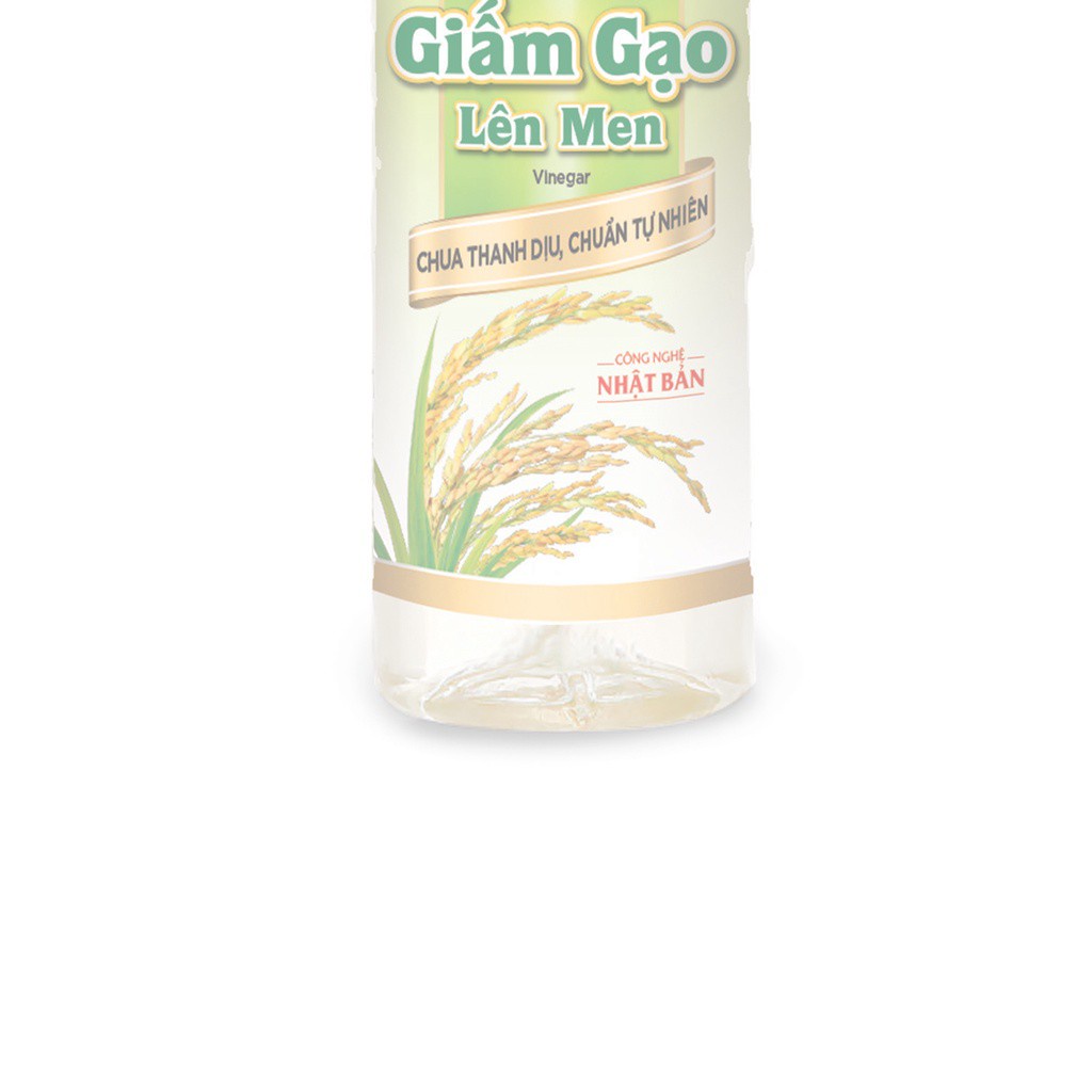 Combo 4 chai Giấm gạo lên men Ajinomoto (400ml/chai)