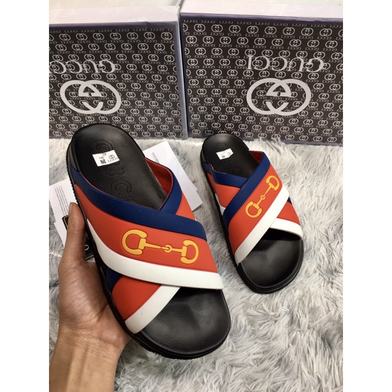 💥FREESHIP💥Dép lê G.C Nam CAO CẤP-Dép lê G C quai chéo cho Nam New
