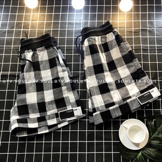 Checked Shorts