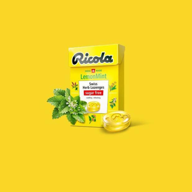 (5 vị) Kẹo thảo mộc Ricola 40gr