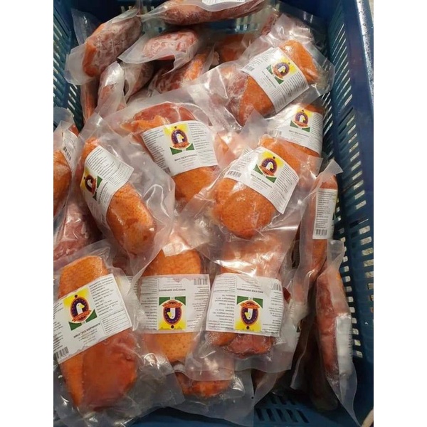 Lườn ngỗng hun khói. 1 miếng