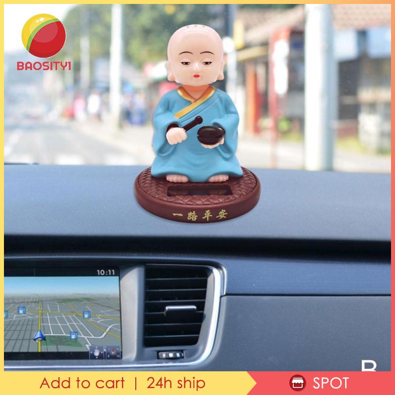 [Baosity 1] Tượng Phật Để Bàn Trang Trí Sử Dụng Năng Lượng Mặt Trời