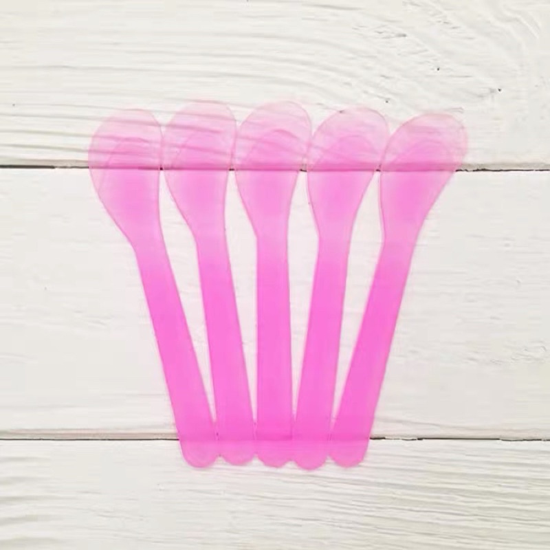 Combo 10 que nhựa đa năng san quét keo, mặt nạ loại dài 14.5cm
