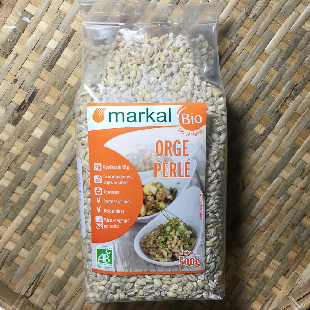 Hạt lúa mạch ngọc trai (Ý dĩ )hữu cơ Markal/Sottolestelle 500g | BigBuy360 - bigbuy360.vn