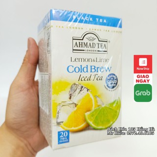 [T12/2023] Trà Ahmad Tea pha lạnh Cold Brew Lemon & Lime