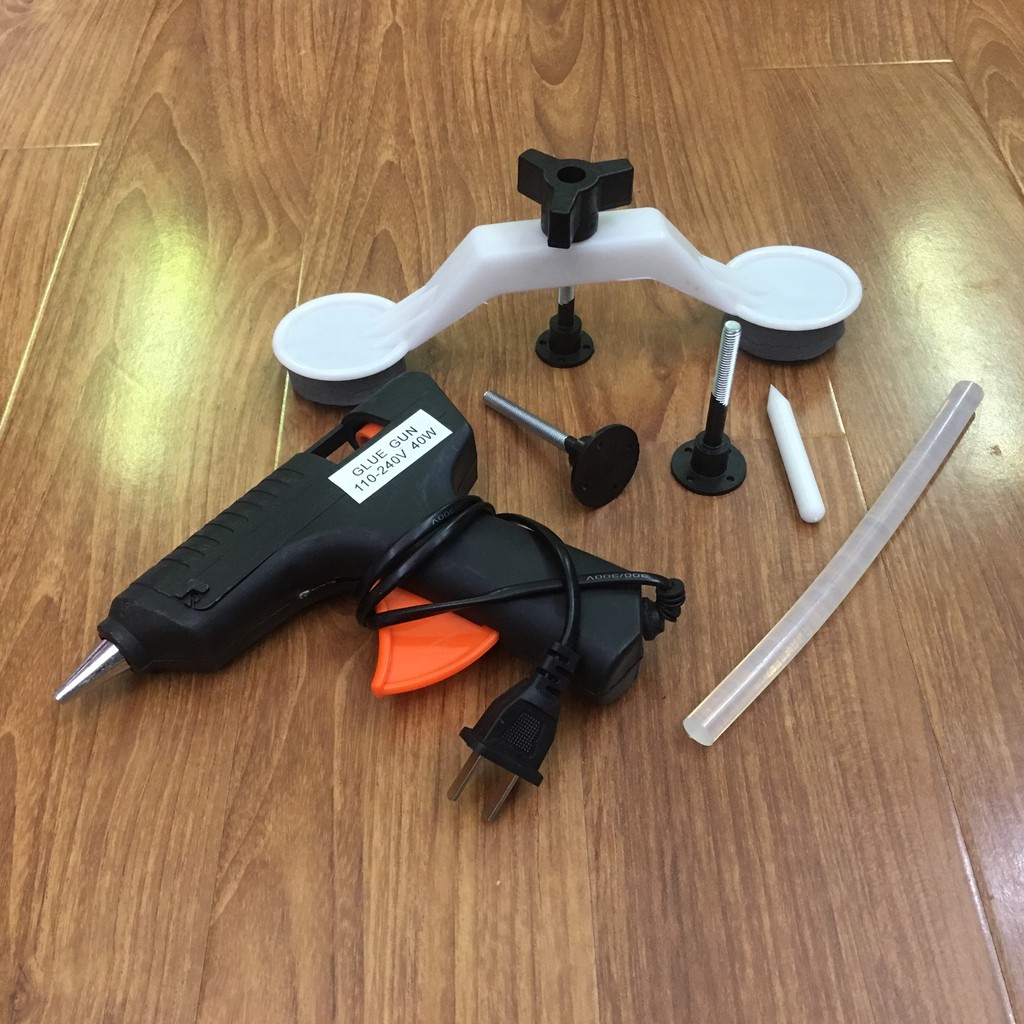 Combo 2 Bộ Sửa Và Kéo Vết Lõm Móp Thành Ô tô