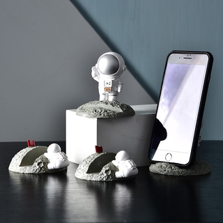 🌱Bộ 5 Mô Hình Đồ Chơi Nhân Vật Hoạt Hình Độc Đáo🌱 Giá Đỡ Điện Thoại Hình Phi Hành Gia Xinh Xắn Dễ Thương
