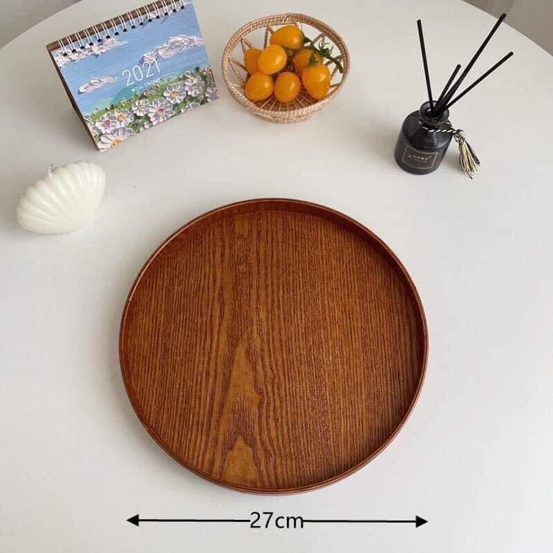 Khay gỗ trầm