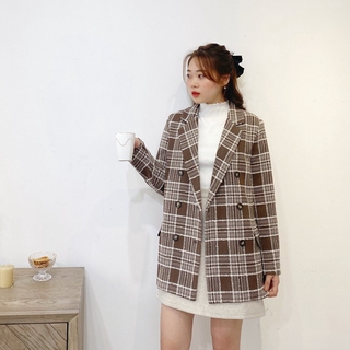 Áo blazer kẻ caro 2095 - lyra