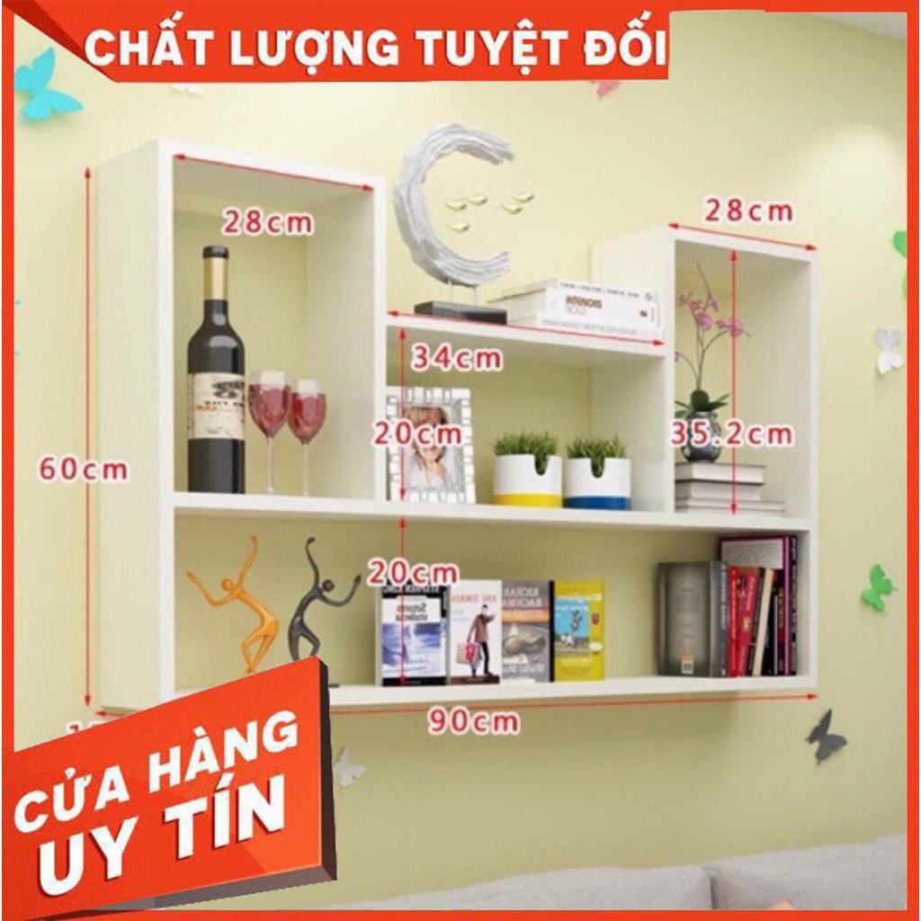 Kệ gỗ treo tường trang trí