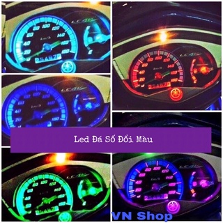 Đèn Led đá số đổi màu xe máy