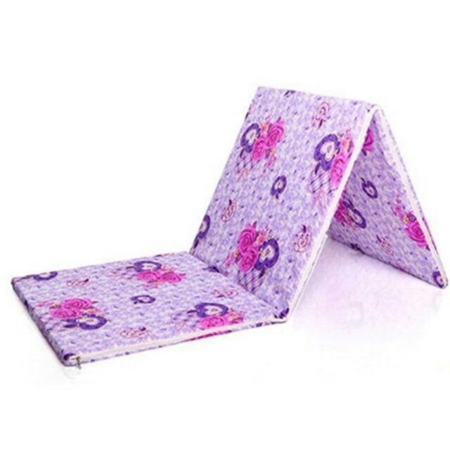 Nệm PE Hàn Quốc gấp 3 cao cấp dày 3cm
