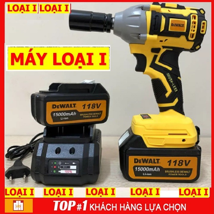Máy Siết Bulong và Bắt Vít DEWALT 118V Made in U.S.A